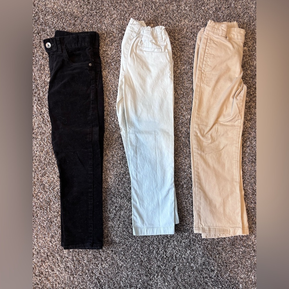 Lot of boys dress pants. Gymboree and children place